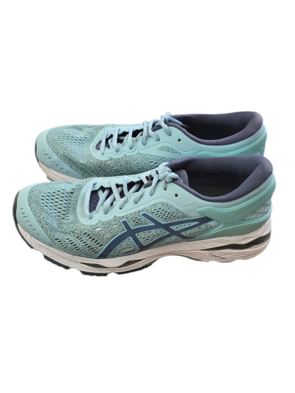 ASICS Gel Kayano 24 T799n Women's Light Blue Running Shoes Size 9.5